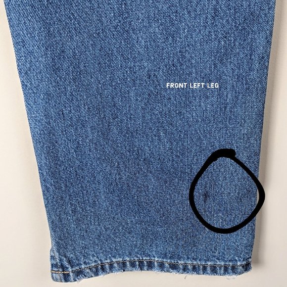 NWT Vigoss Ace straight side split hem jeans 28 - Picture 5 of 10